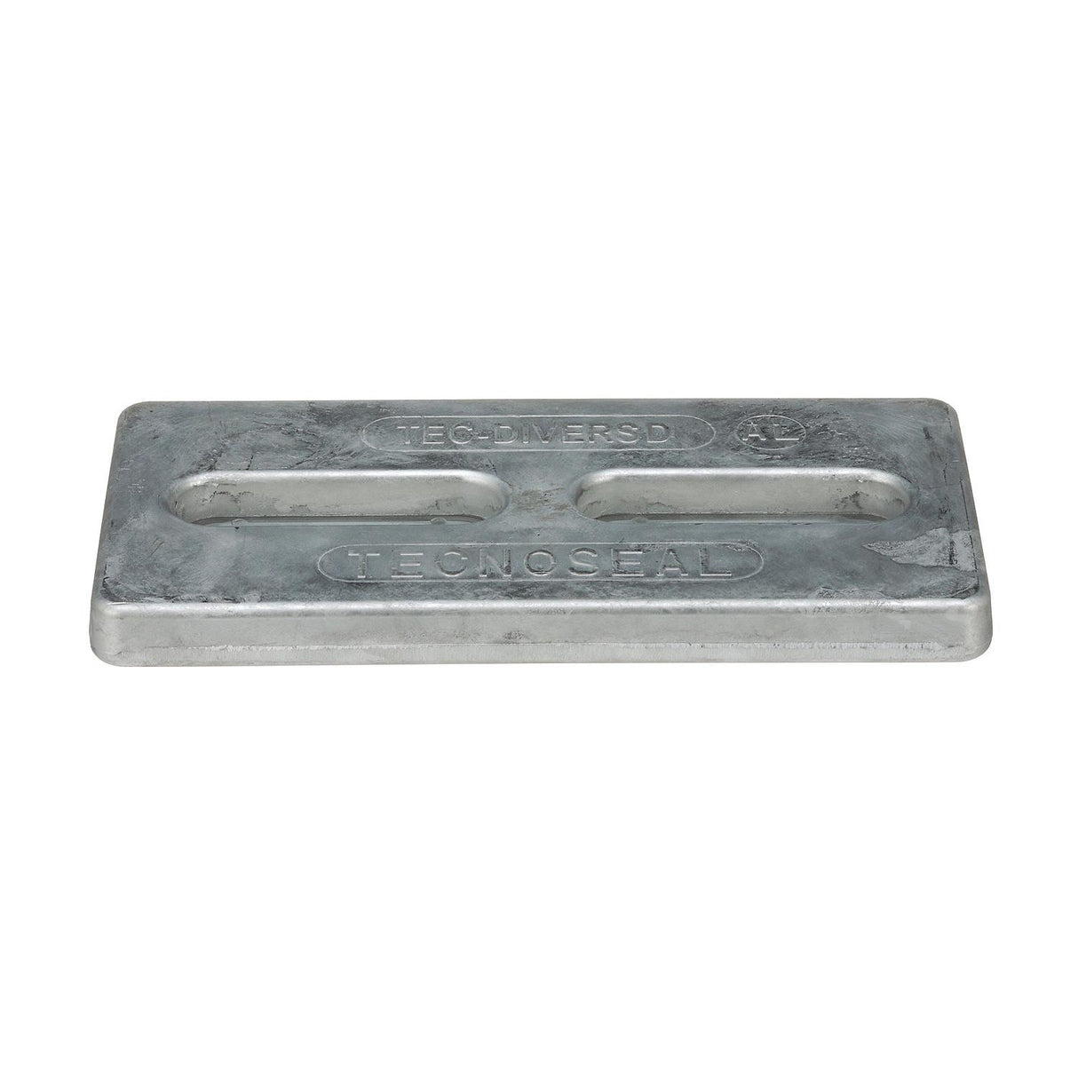 Seachoice Hull Plate Anode, Aluminum, 12 in. X 5 in. X 1 in.