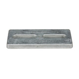 Seachoice Hull Plate Anode, Aluminum, 12 in. X 5 in. X 1 in.