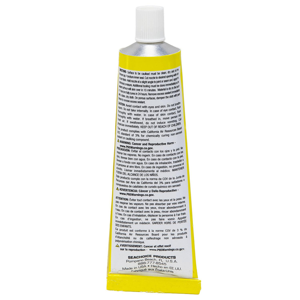 Seachoice 96931 Silicone Sealant Clear 2.8oz.