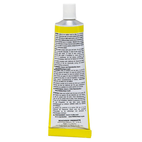 Seachoice 96961 Silicone High Performance White 2.8oz.