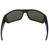 Seachoice 98800 "Reef Rider" Polarized Sunglasses, Frame: Shiny Black, Lens: Blue Mirror