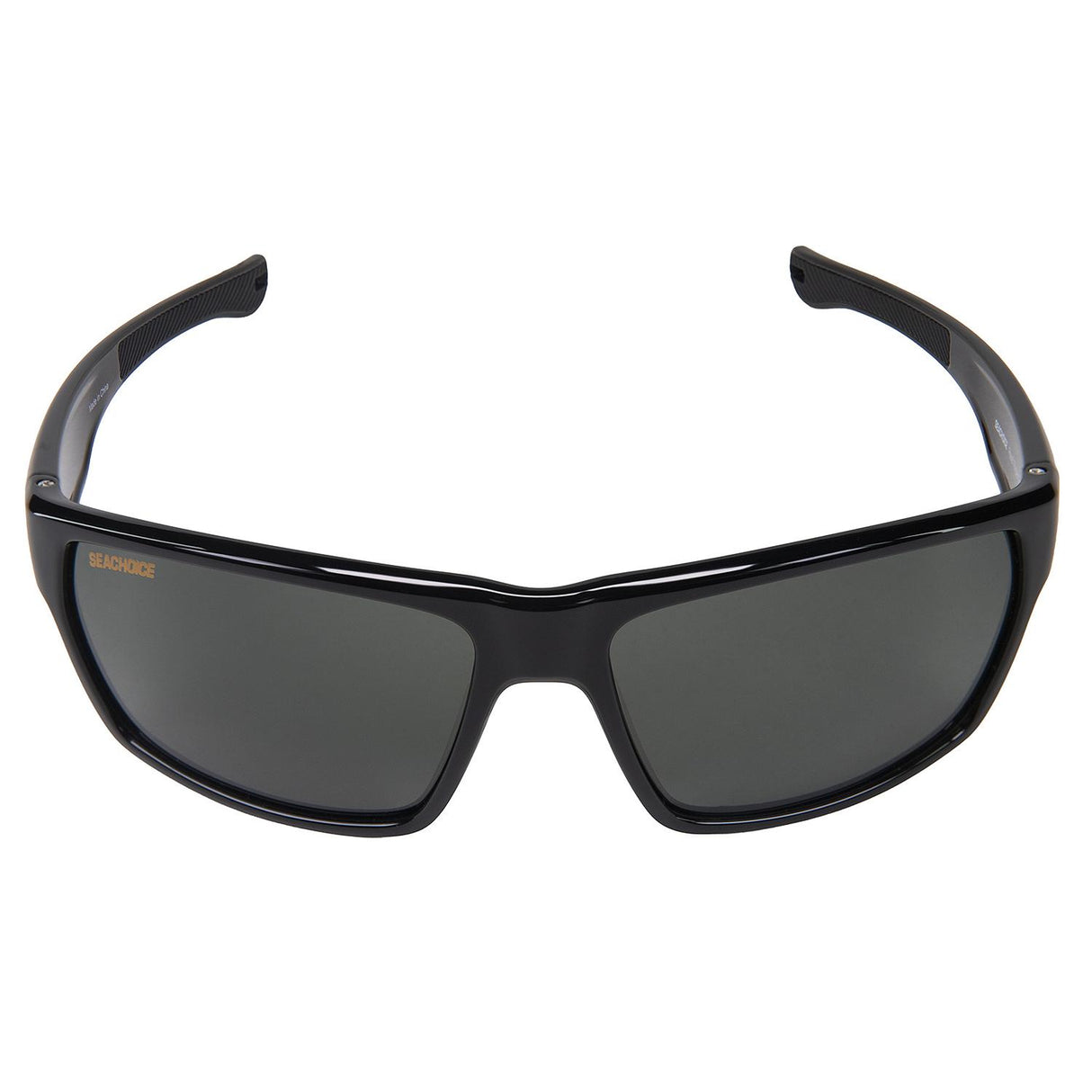 Seachoice 98802 "Reef Rider" Polarized Sunglasses, Frame: Shiny Black, Lens: Grey