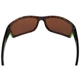 Seachoice 98804 "Voyager" Polarized Sunglasses, Frame: Shiny Tortoise, Lens: Green Mirror