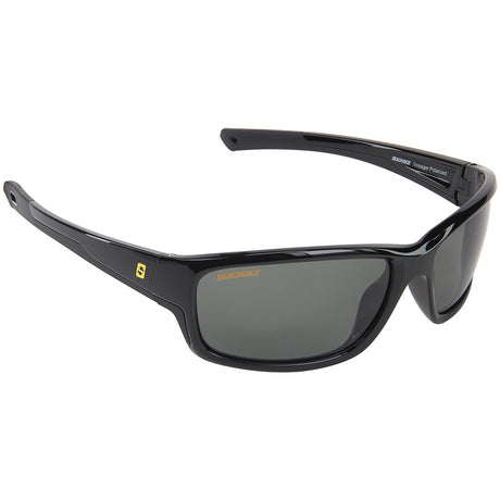 Seachoice 98805 "Voyager" Polarized Sunglasses, Frame: Black, Lens: Grey