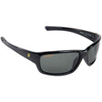 Seachoice 98805 "Voyager" Polarized Sunglasses, Frame: Black, Lens: Grey