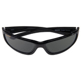 Seachoice 98805 "Voyager" Polarized Sunglasses, Frame: Black, Lens: Grey