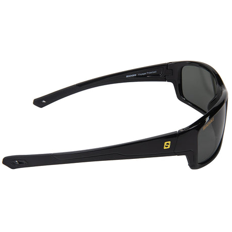 Seachoice 98805 "Voyager" Polarized Sunglasses, Frame: Black, Lens: Grey