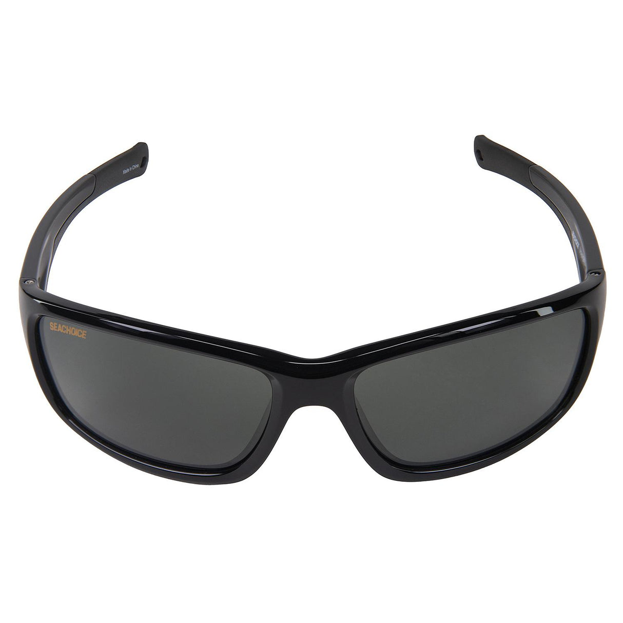 Seachoice 98805 "Voyager" Polarized Sunglasses, Frame: Black, Lens: Grey