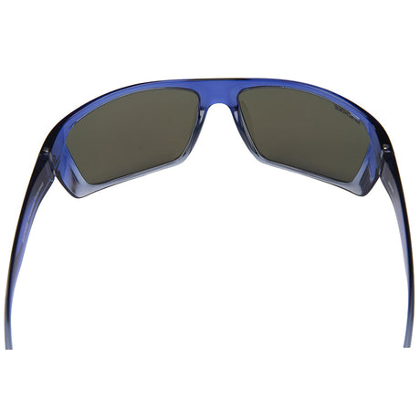 Seachoice 98808 "Odyssey" Polarized Sunglasses, Frame: Shiny Blue Fade, Lens: Blue Mirror