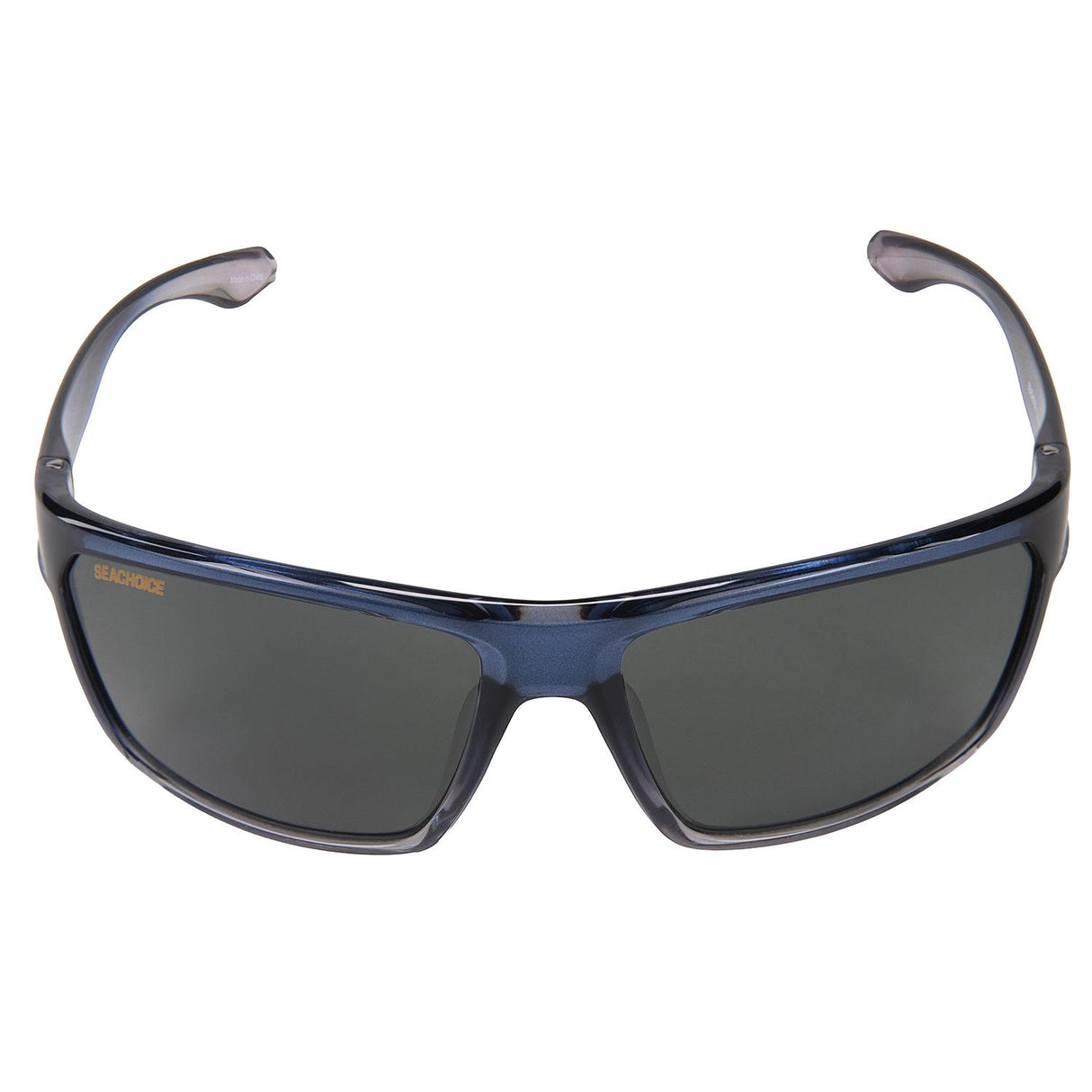 Seachoice 98809 "Odyssey" Polarized Sunglasses, Frame: Shiny Black Fade, Lens: Smoke