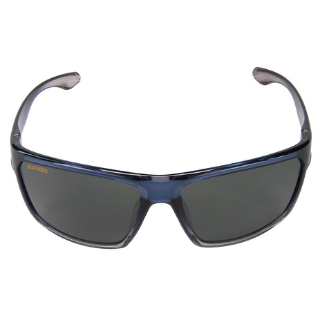 Seachoice 98809 "Odyssey" Polarized Sunglasses, Frame: Shiny Black Fade, Lens: Smoke
