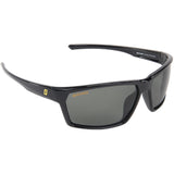 Seachoice 98812 "Sentry" Polarized Sunglasses, Frame: Shiny Black, Lens: Grey