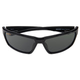 Seachoice 98812 "Sentry" Polarized Sunglasses, Frame: Shiny Black, Lens: Grey