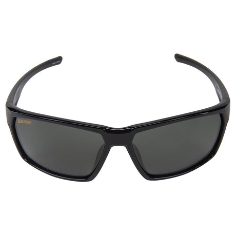 Seachoice 98812 "Sentry" Polarized Sunglasses, Frame: Shiny Black, Lens: Grey
