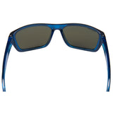 Seachoice 98813 "Navigator" Polarized Sunglasses, Frame: Shiny Black/Black Backspray, Lens: Blue Mirror