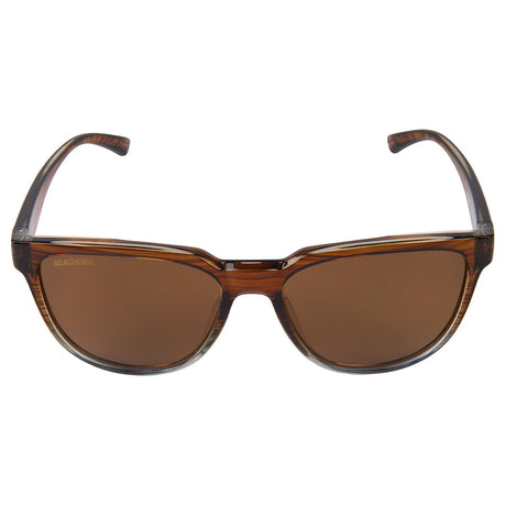 Seachoice 98815 "Reflex" Polarized Sunglasses, Frame: Shiny Woodgrain, Lens: Brown