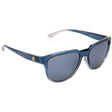 Seachoice 98816 "Reflex" Polarized Sunglasses, Frame: Shiny Blue Smoke, Lens: Silver Flash