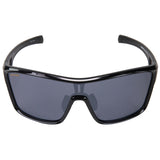 Seachoice 98819 "Nautilus" Polarized Sunglasses, Frame: Shiny Black, Lens: Full Silver Mirror