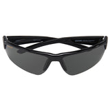 Seachoice 98821 "Atlantis" Polarized Sunglasses, Frame: Shiny Black, Lens: Grey