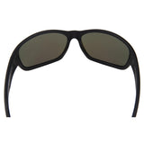 Seachoice 98825 "Lagoon" Polarized Sunglasses, Frame: Matte Black, Lens: Green Mirror