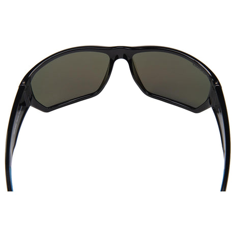 Seachoice 98826 "Rapids" Polarized Sunglasses, Frame: Shiny Black, Lens: Blue Mirror