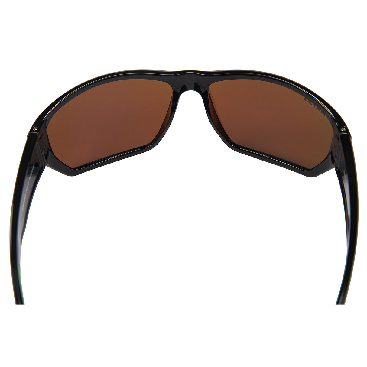 Seachoice 98827 "Rapids" Polarized Sunglasses, Frame: Shiny Black, Lens: Green Mirror