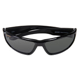 Seachoice 98828 "Rapids" Polarized Sunglasses, Frame: Shiny Black, Lens: Grey