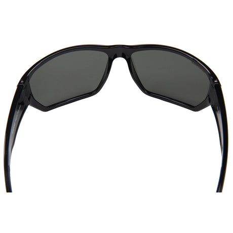 Seachoice 98828 "Rapids" Polarized Sunglasses, Frame: Shiny Black, Lens: Grey