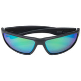 Seachoice 98829 "Hydra" Floating Polarized Sunglasses, Frame Color: Matte Grey, Lens Color: Green Mirror