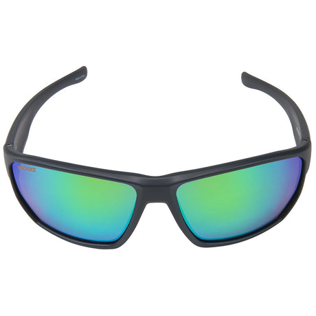 Seachoice 98829 "Hydra" Floating Polarized Sunglasses, Frame Color: Matte Grey, Lens Color: Green Mirror