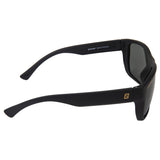Seachoice 98830 "Manta" Floating Polarized Sunglasses, Frame: Matte Black, Lens: Grey
