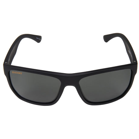 Seachoice 98830 "Manta" Floating Polarized Sunglasses, Frame: Matte Black, Lens: Grey
