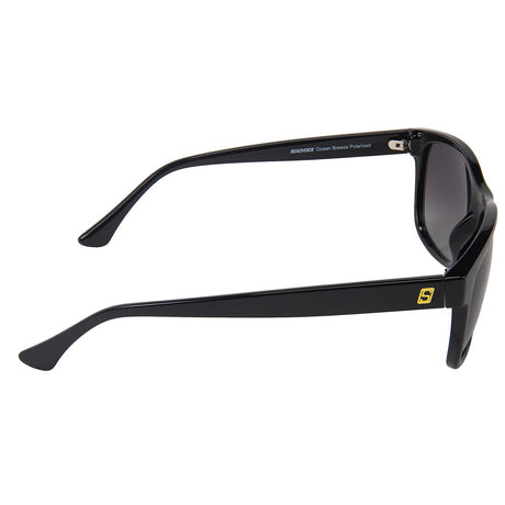 Seachoice 98832 "Oceanbreeze" Polarized Ladies' Sunglasses, Frame: Shiny Black, Lens: Smoke Gradient