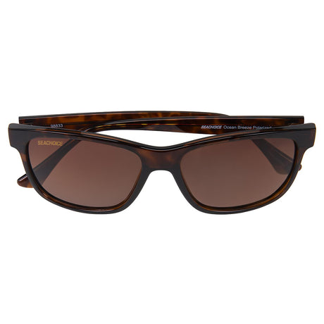 Seachoice 98833 "Oceanbreeze" Polarized Ladies' Sunglasses, Frame: Shiny Tortoise, Lens: Brown Gradient