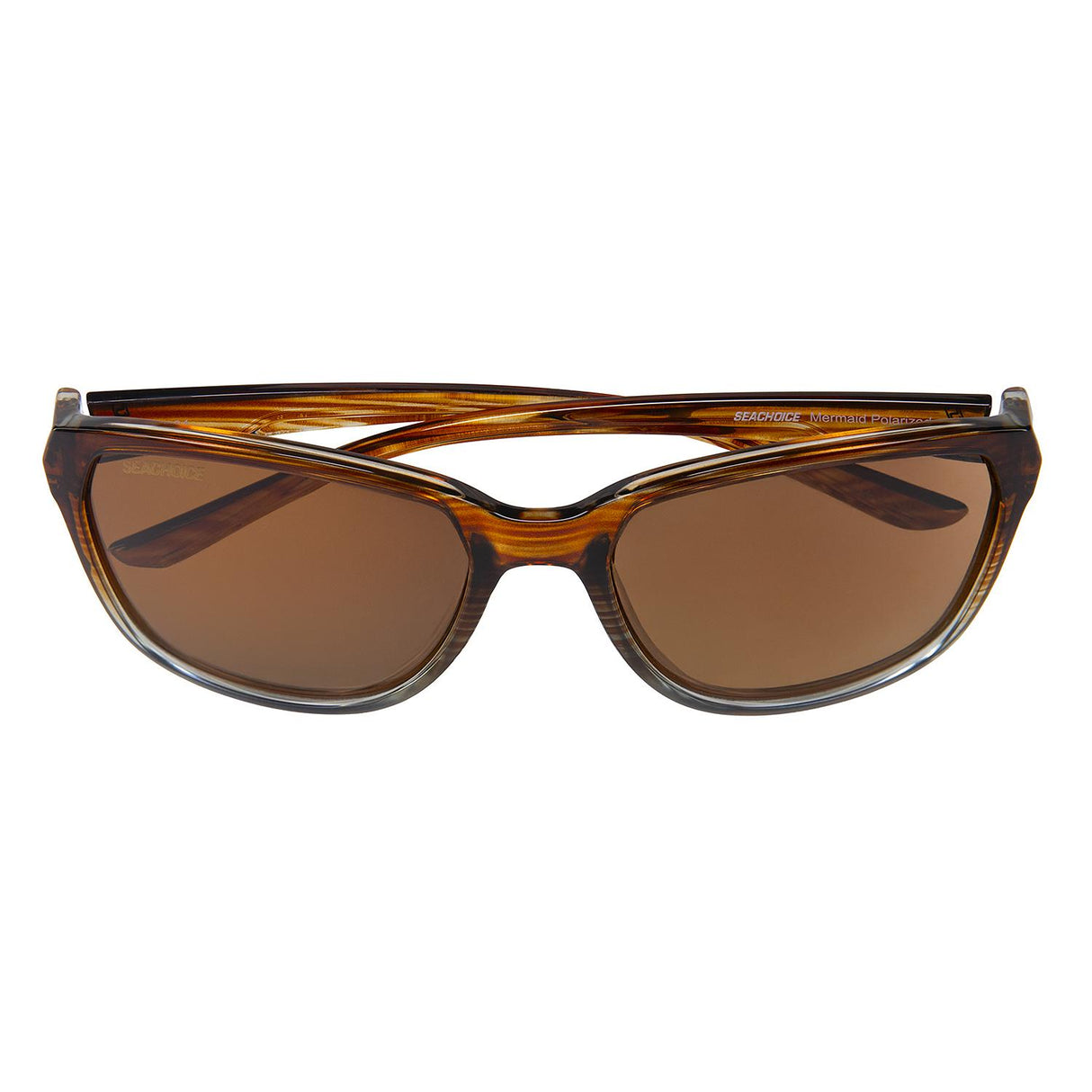 Seachoice 98834 "Mermaid" Polarized Ladies' Sunglasses, Frame: Sandstone Blue Fade, Lens: Amber