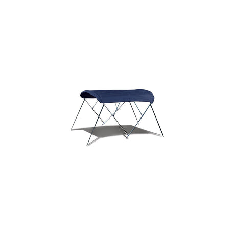 Carver 4A5487TB10 54 High 3 Bow Fully Assembled Bimini Top, 85"-90" Cadet Gray Acrylic w/Boot