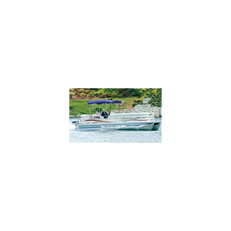 Carver 510A04 48 High 4 Bow Square Tube Pontoon UPS-able Bimini Top, Pacific Blue Sunbrella Fabric Only