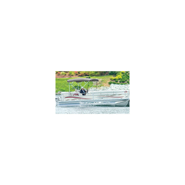 Carver 510A04 48 High 4 Bow Square Tube Pontoon UPS-able Bimini Top, Pacific Blue Sunbrella Fabric Only