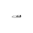 Carver 72216F10 V-Hull Fishing With Side Console, 16'6, Poly-Flex II Slate Gray