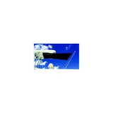 Carver TS6WHT T-Shade T-Top Extension, 4 ft., Black