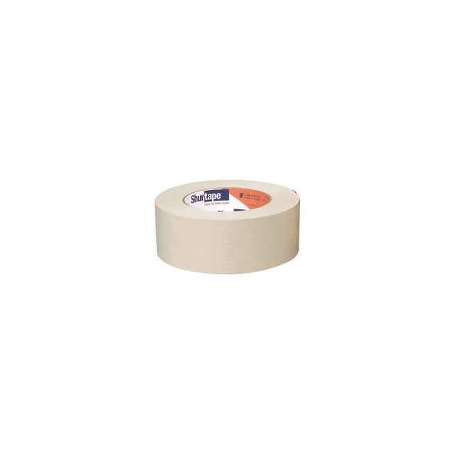 Shurtape 100743 Colonial® Premium Grade, High Adhesion Masking Tape, 1" x 180', Natural