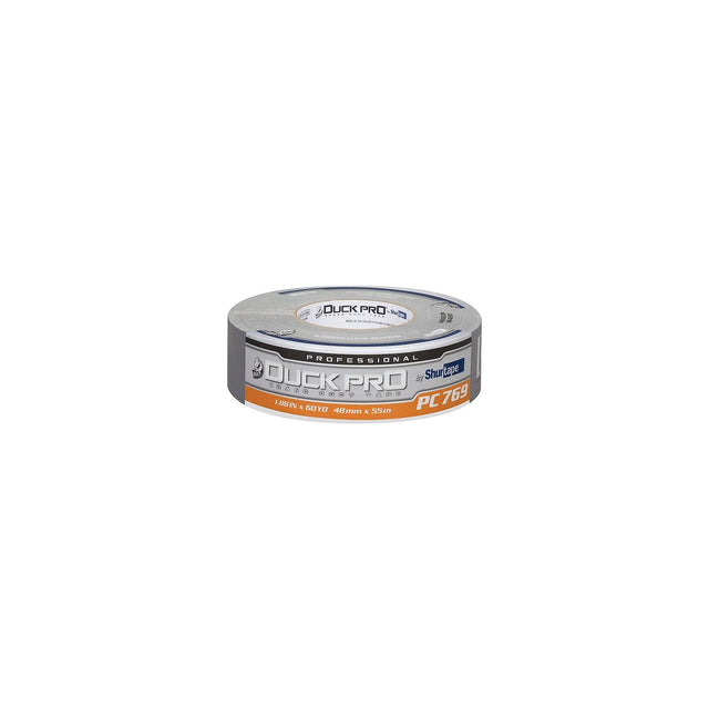 Shurtape 105458 PC 769 Duck Pro® Professional Grade Duct Tape, 1.88" x 180', Silver