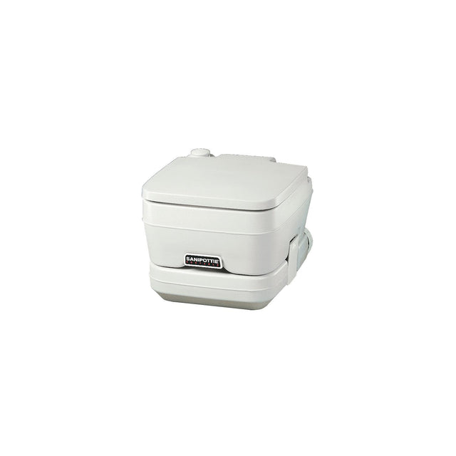 Dometic 2.5 Gallon SaniPottie 964MSD Portable Toilet With Mounting Brackets and 1.5" MSD Fittings