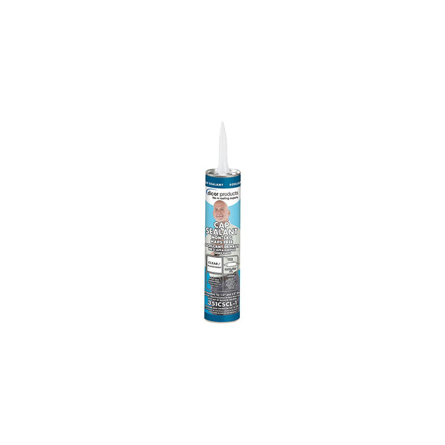 Dicor 351CSCL1 Clear Cap Sealant, 10 oz., Clear
