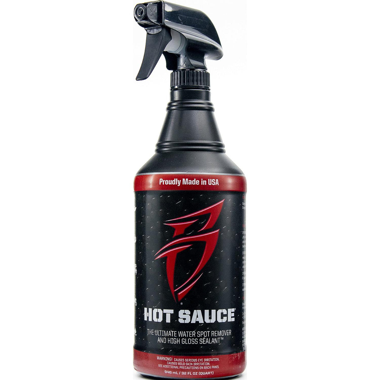 Boat Bling Hot Sauce Ultimate Hard Water Spot Remover With High Gloss Wax Sealant, 32oz.