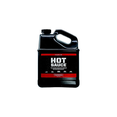 Boat Bling Hot Sauce Ultimate Hard Water Spot Remover With High Gloss Wax Sealant, Gallon