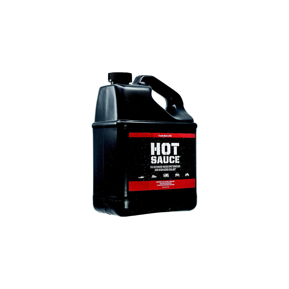 Boat Bling Hot Sauce Ultimate Hard Water Spot Remover With High Gloss Wax Sealant, Gallon