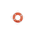 Jim-Buoy Closed Cell Foam U.S.C.G. Approved Life Ring With Webbing Straps