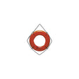 Jim-Buoy Hard Shell U.S.C.G. Approved Life Ring