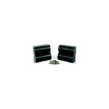 Caliber 23053BK Bunk Wrap 2" x 6" End Cap Only, Black, 4/pk
